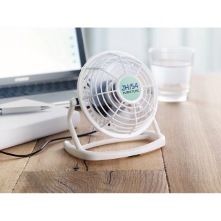 Ventilador con cable USB publicitario